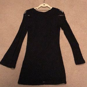 Nightcap Black lace dress